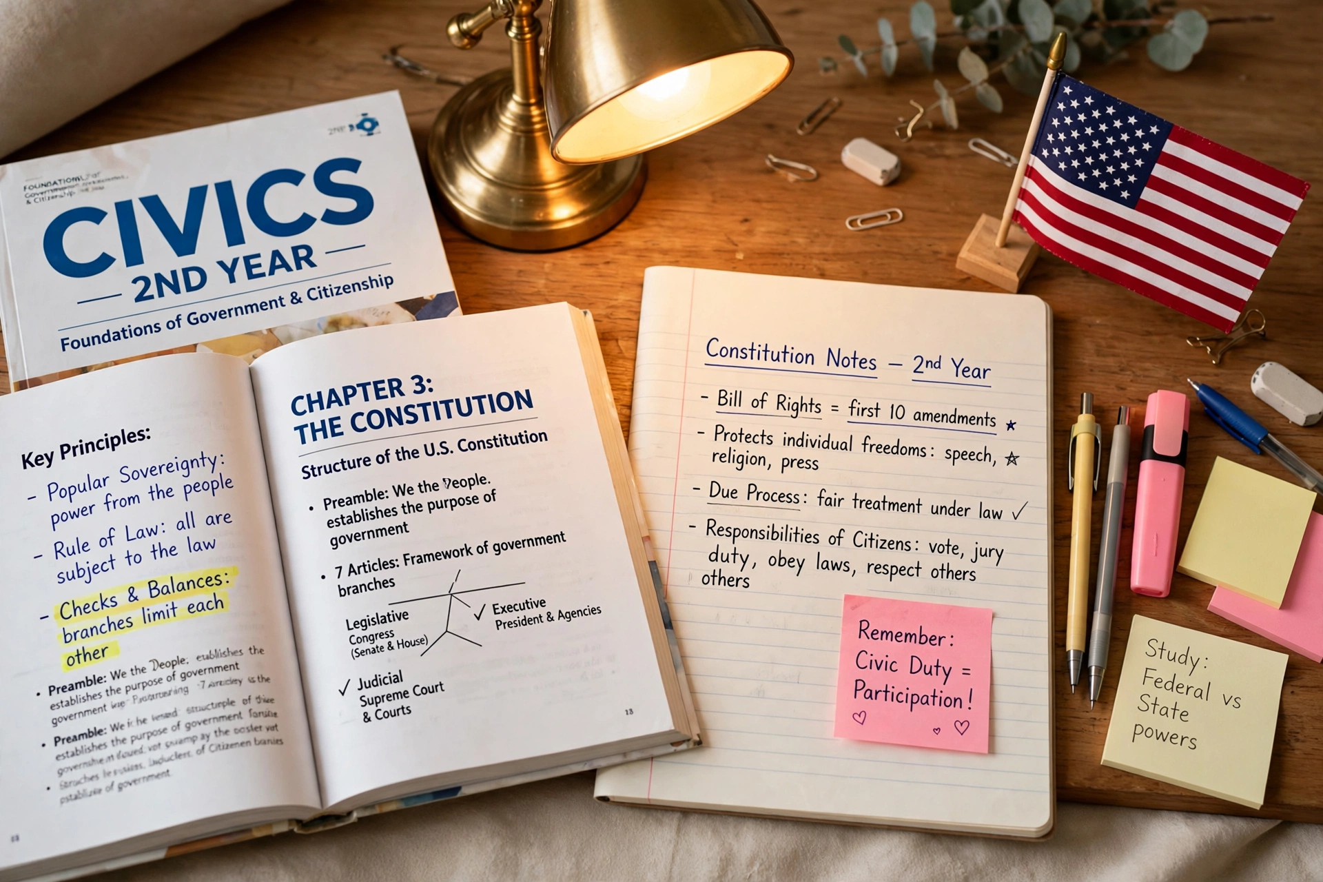 Civics 2nd year guess paper 2027 important questions revision guide for 12th class students