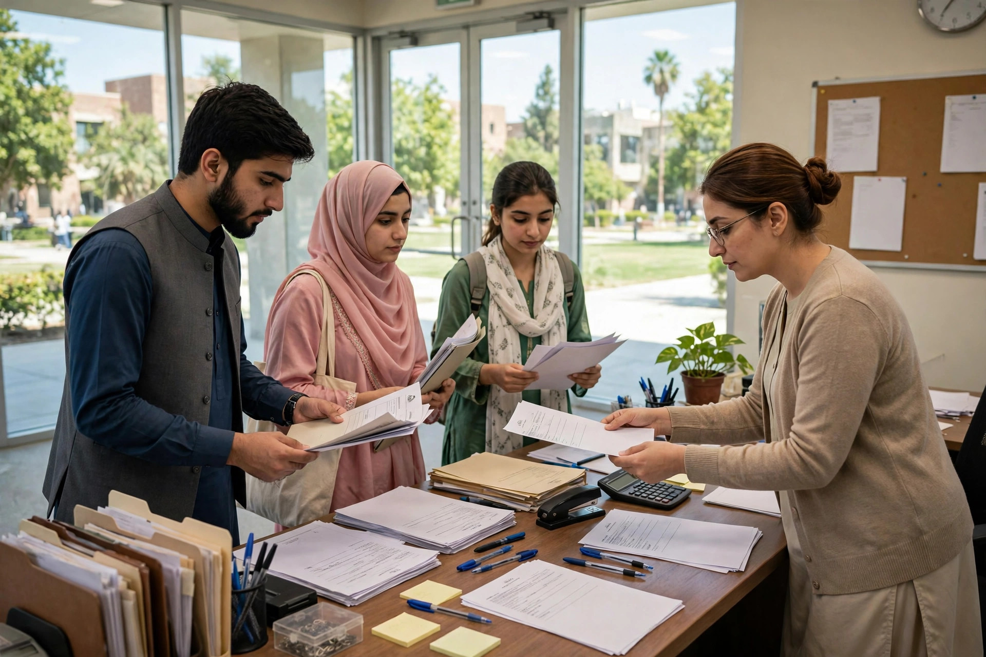 Class 11 admission and registration material