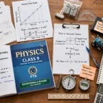 Gujranwala board 9th class physics guess paper 2027 revision guide with physics textbook and study notes