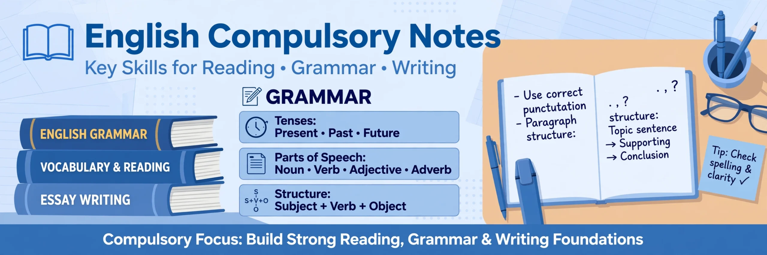 Karachi University BA ADA Part 1 English Compulsory Notes