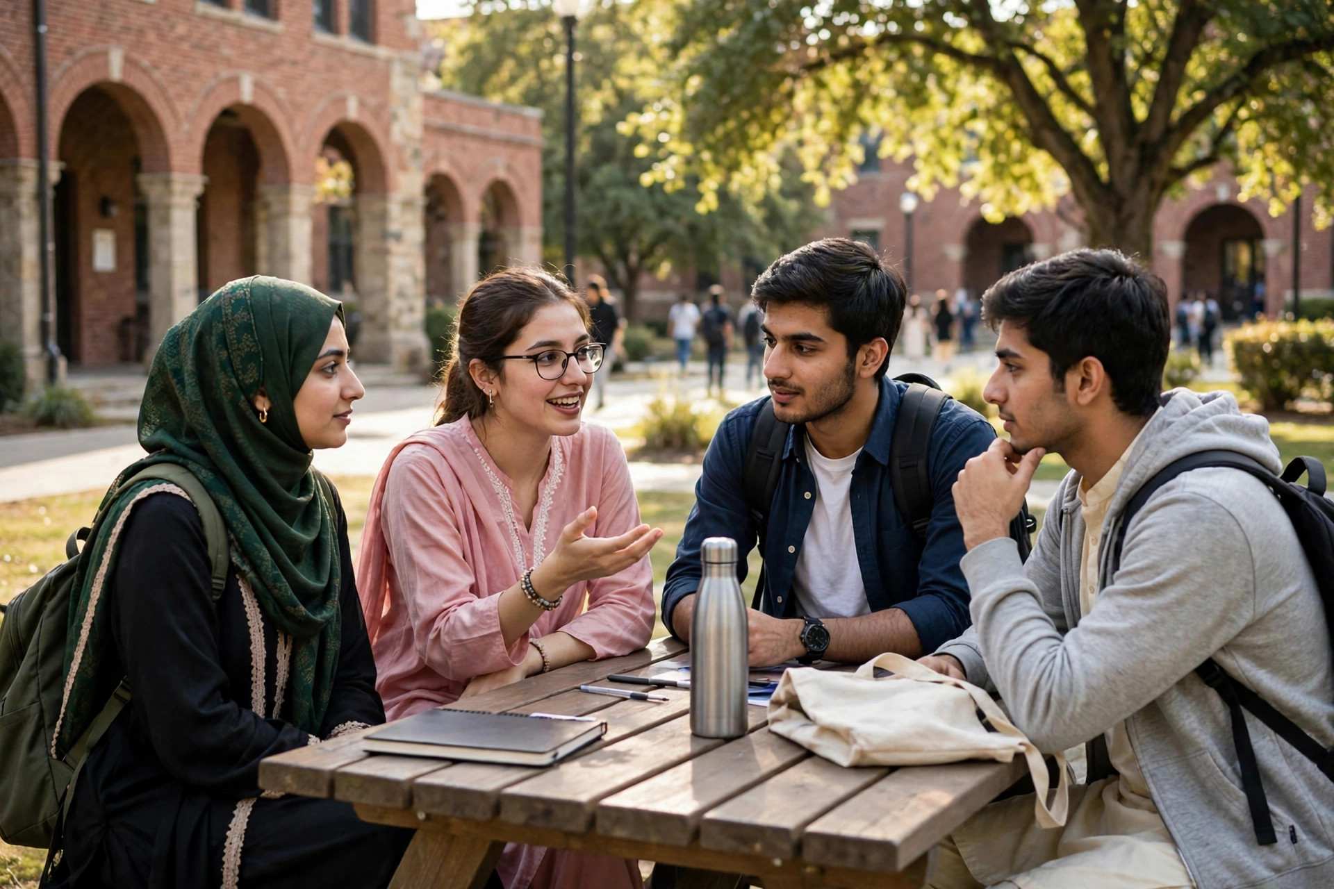 Students exploring study and career options after FSc Pre-Engineering and Pre-Medical in Pakistan